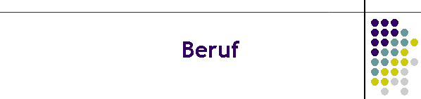 Beruf